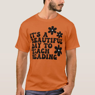 Het is een mooie dag om het lezen te leren 16 t-shirt