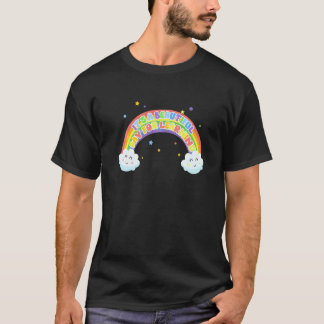 Het is een mooie dag om regenboogleraren te leren t-shirt