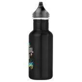 Het is een mooie dag om terug naar school te leren waterfles (Rechts)