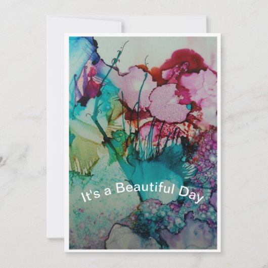 Het is een mooie dagkaart (Voorkant)