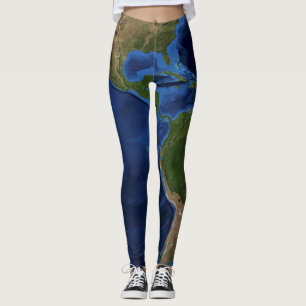 Het is een mooie wereld - westerne hersenhelft leggings