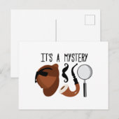 Het is een mysterie briefkaart (Voorkant / Achterkant)