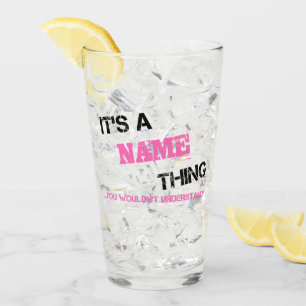 Het is een naamiets dat je niet zou begrijpen glas