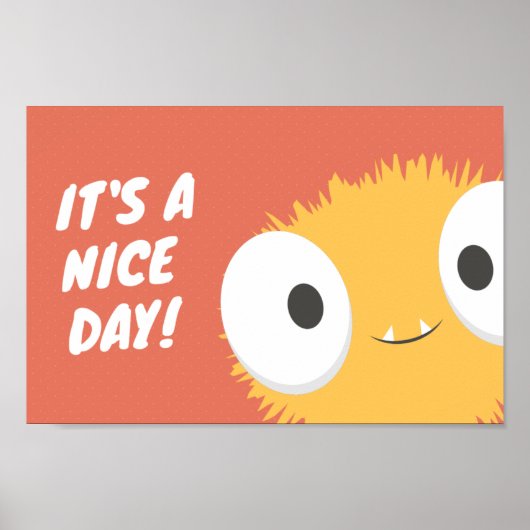 HET IS EEN NICE DAG! POSTER (Voorkant)