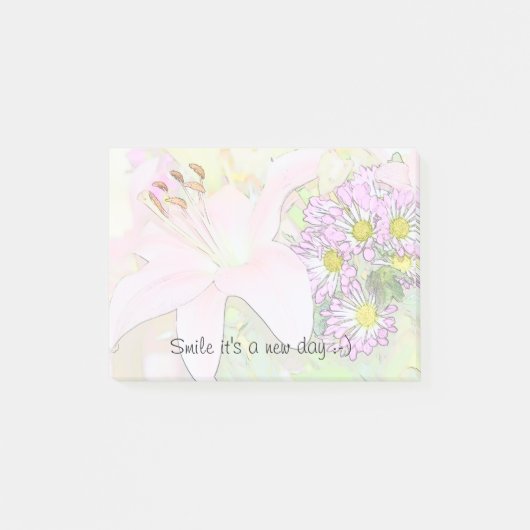 Het is een nieuwe dag post notes (Voorkant)