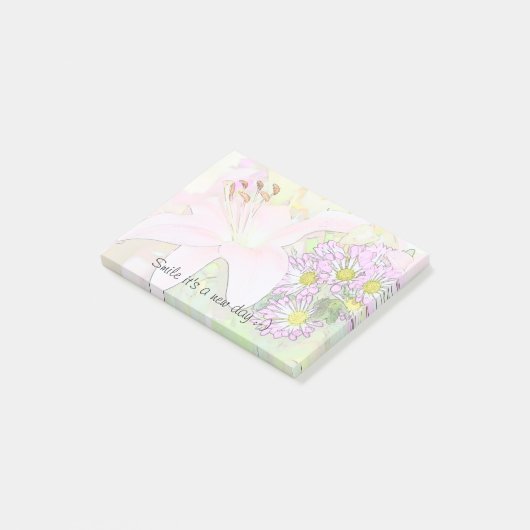 Het is een nieuwe dag post notes (Schuin)