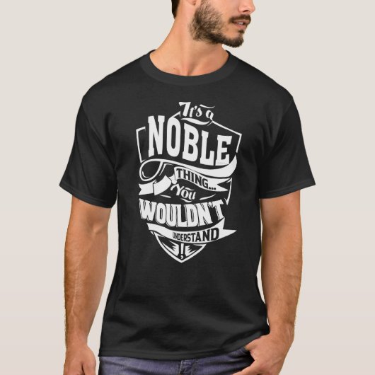 Het is een nobel ding t-shirt (Voorkant)
