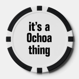Het is een ochoa ding poker chips