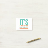 Het is een oerwoud daar. post-it® notes (Op bureau)