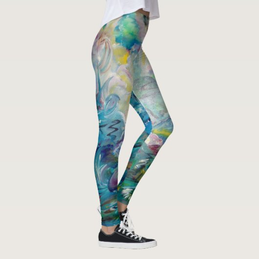 "Het is een Oerwoud daarbuiten" leggings (Rechts)