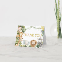 Het is een Oerwoud Safari Animal Baby shower