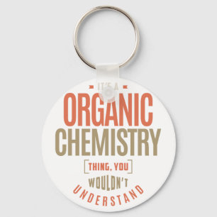 Het is een organische chemie ding sleutelhanger