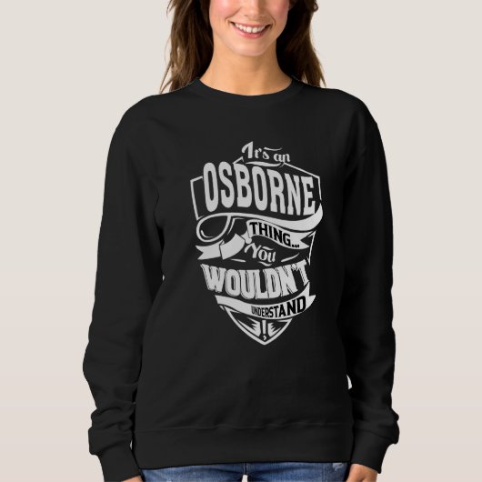 Het is een Osbourne-ding Trui (Voorkant)