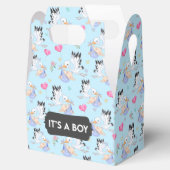 Het is een padvinder Baby Bedankdoosjes (Geopend)