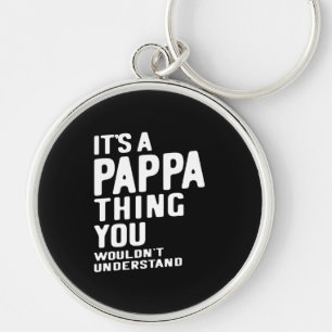 Het is een Pappa Thing Father Gift Sleutelhanger