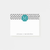 Het is een Partij - Ikat Patroon met Aangepast Mon Post-it® Notes (Voorkant)