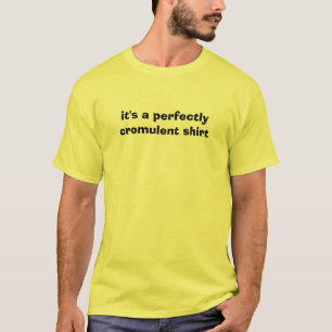 het is een perfect cromulent shirt
