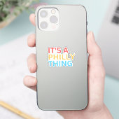 HET IS EEN PHILLY DING STICKER (Telefoon)