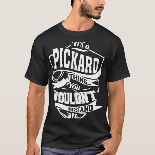 Het is een PICKARDTing T-shirt (Voorkant)