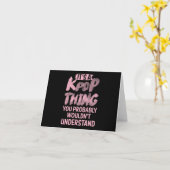 Het is een pop ding dat je niet zou begrijpen kaart (Gele Bloem)