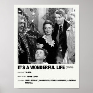 Het is een prachtige alternatieve film uit 1946 poster