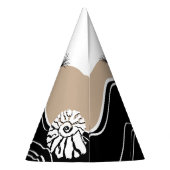 Het is een prettige verjaardag van een Beach Party Feesthoedjes (Achterkant)