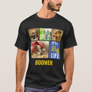 Het is een roofleven persoonlijke Dog Pet Photo Co T-shirt