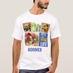 Het is een roofleven persoonlijke Dog Pet Photo Co T-shirt