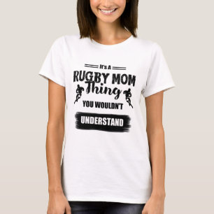 Het is een Rugby Mam Ding - Rugby T-Shirt