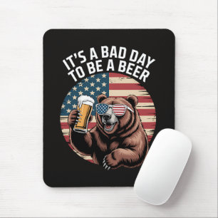 Het is een slechte dag om een beer te zijn muismat