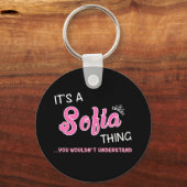 Het is een Sofia ding dat je niet zou begrijpen Sleutelhanger (Voorkant)