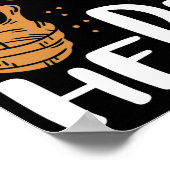 Het is een soort sauna hier poster (Hoek)