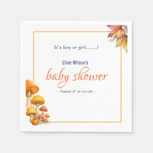 Het is een sprookjesachtig baby shower voor jongen servet