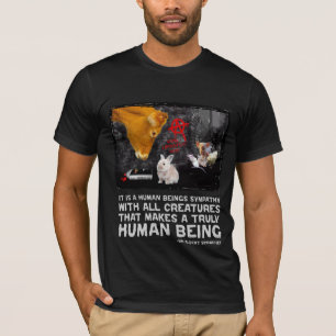 Het is een sympathie voor de mens... t-shirt