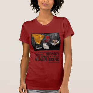 Het is een sympathie voor de mens... t-shirt