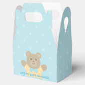 Het is een Tjonge Cute Teddy Bear Cub Elegant Baby Bedankdoosjes (Geopend)