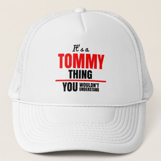 Het is een Tommy ding dat je niet zou begrijpen Trucker Pet (Voorkant)