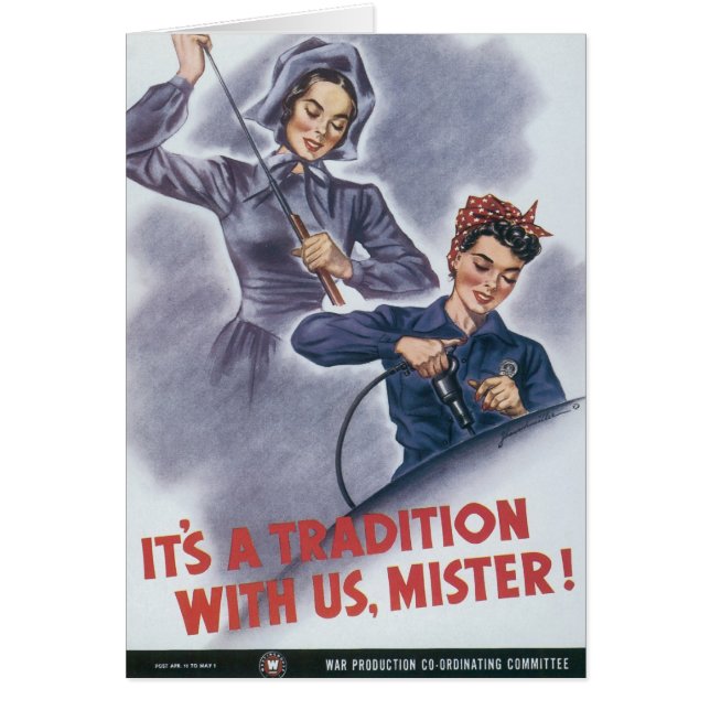 Het is een traditie met ons, meneer! (Voorkant)