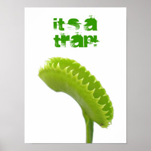 Het is een Trap. Poster