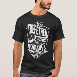 Het is een TREFETHEN-ding T-shirt