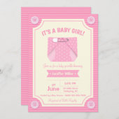 Het is een Uitnodiging van de Douche van het (Voorkant / Achterkant)