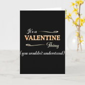 Het is een Valentijnsding dat je niet zou begrijpe Kaart (Gele Bloem)