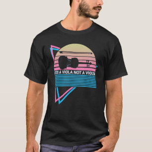 Het is een viool en geen vioolinstrument t-shirt