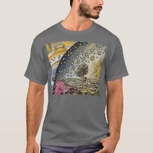 Het is een vlakke Aarde na al Flammarion Woodcut T T-shirt