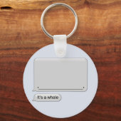 Het is een walvis sleutelhanger (Voorkant)