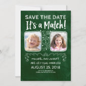 Het is een wedstrijd - Grappig Save the Date Foto Magnetische Uitnodiging (Voorkant)
