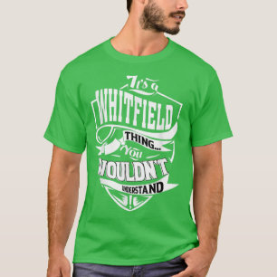 Het is een WHITFIELD Thing Gifts T-shirt