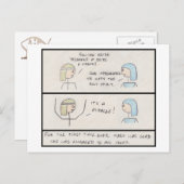 "Het is een wonder!" Briefkaart (Voorkant / Achterkant)