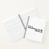 Het is een wonder van een dag. notitieboek (Binnen)