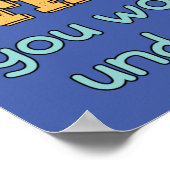 Het is een Yooper ding Poster (Hoek)